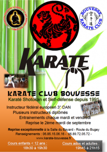 Affiche du KCB pour la rentrée 2017